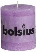 BOLSIUS RUSTIEK STOMPKAARS 80/68 - VIBRANT VIOLET ()